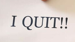 How to tell your boss you quit 